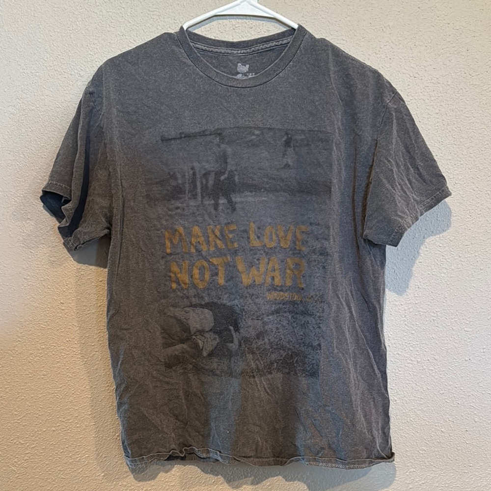 Vintage Gray Woodstock Graphic Tee